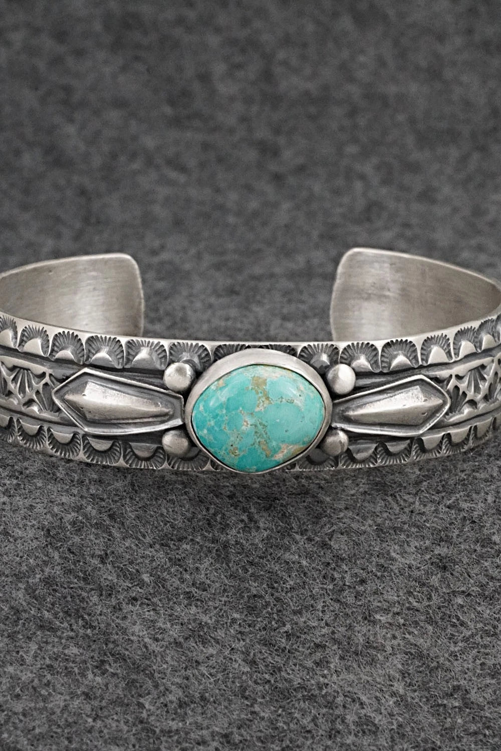 Turquoise & Sterling Silver Bracelet - Randy Boyd