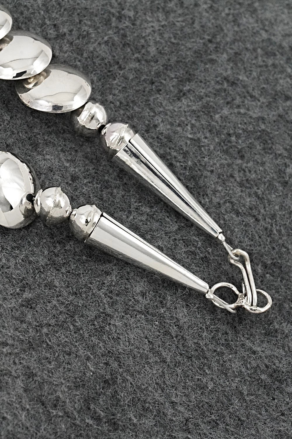 Sterling Silver Necklace and Earrings Set - Tim Thompson