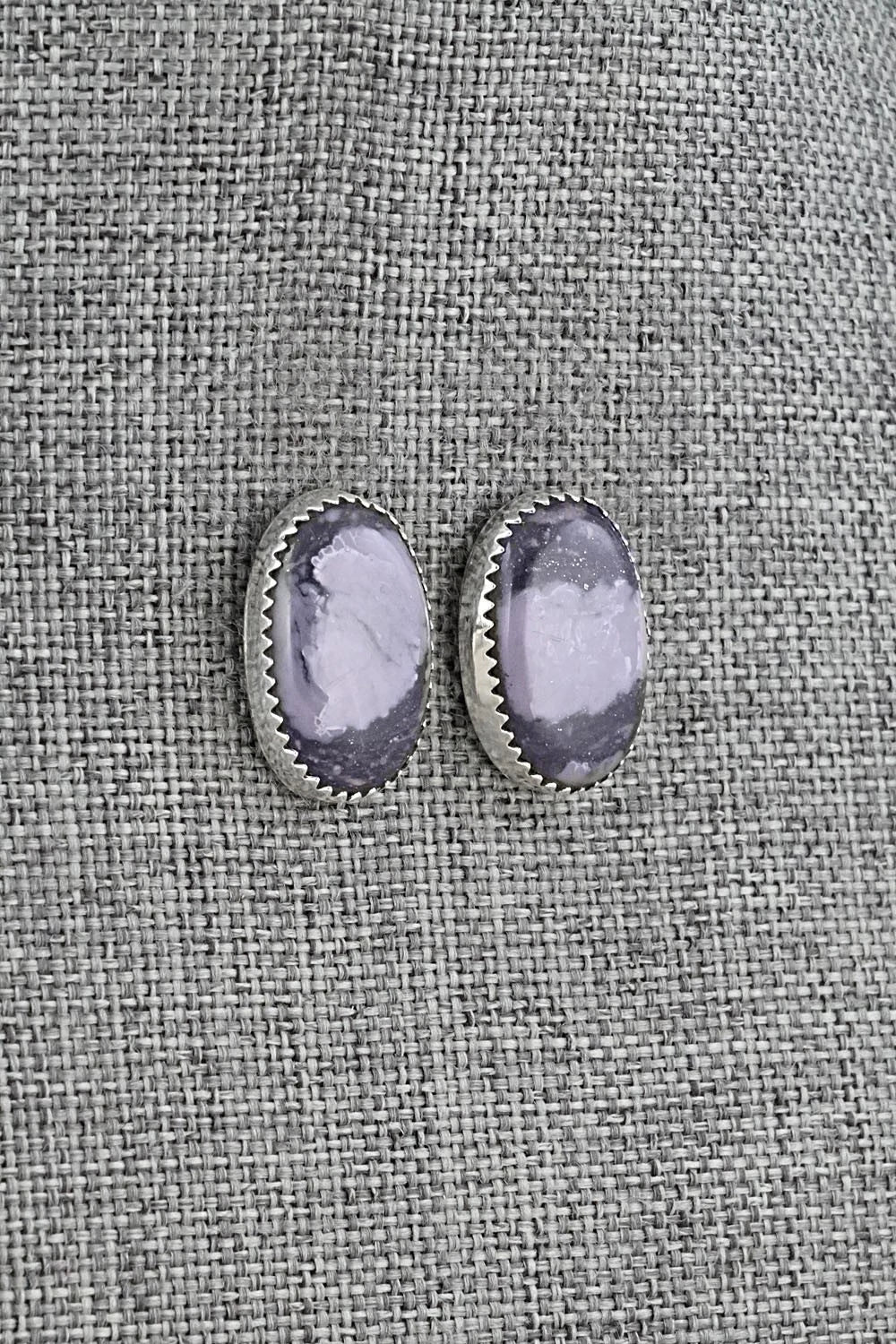 Morado & Sterling Silver Earrings - Murray Hannaweeka