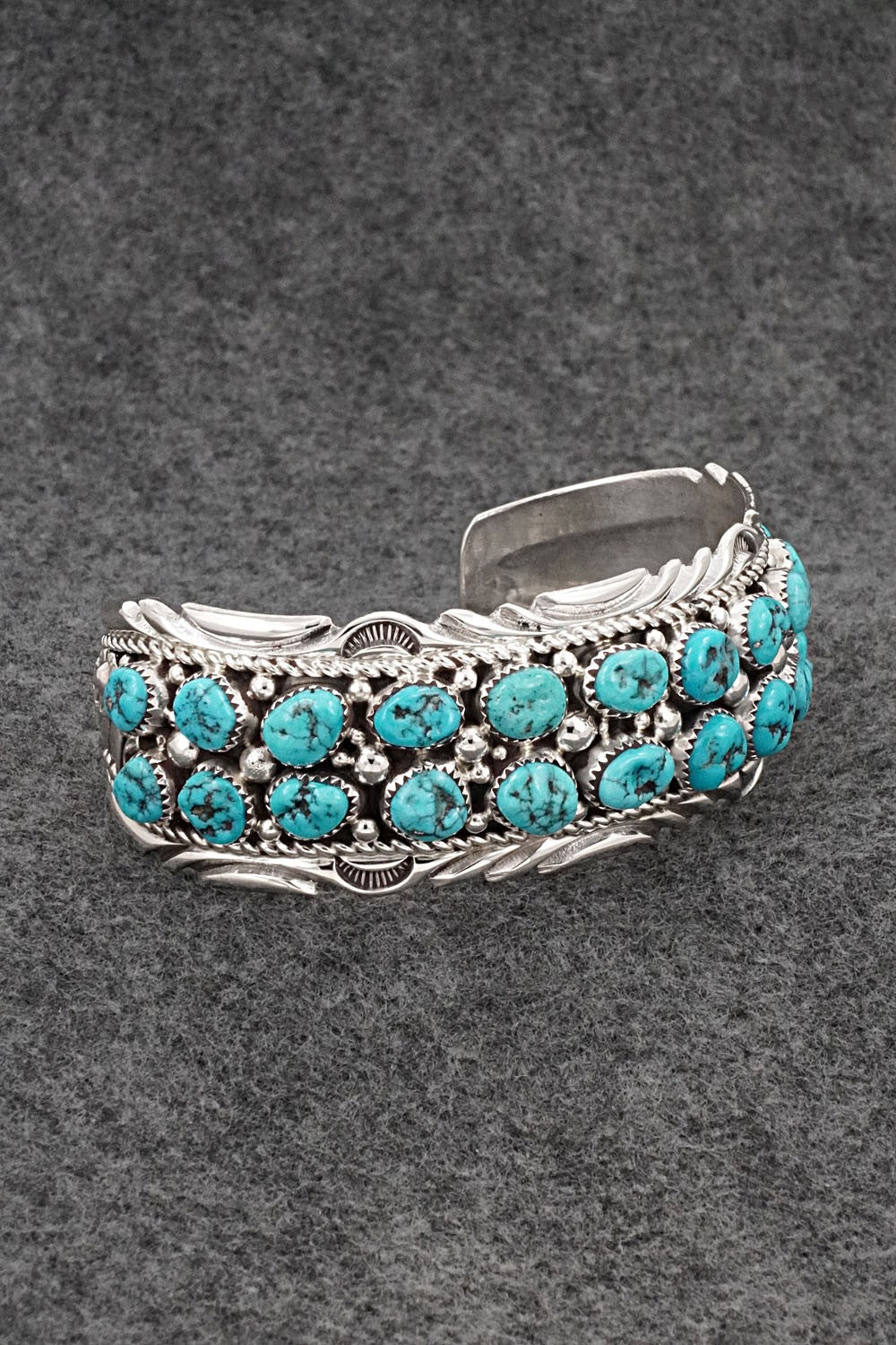 Turquoise & Sterling Silver Bracelet - Anthony Brown
