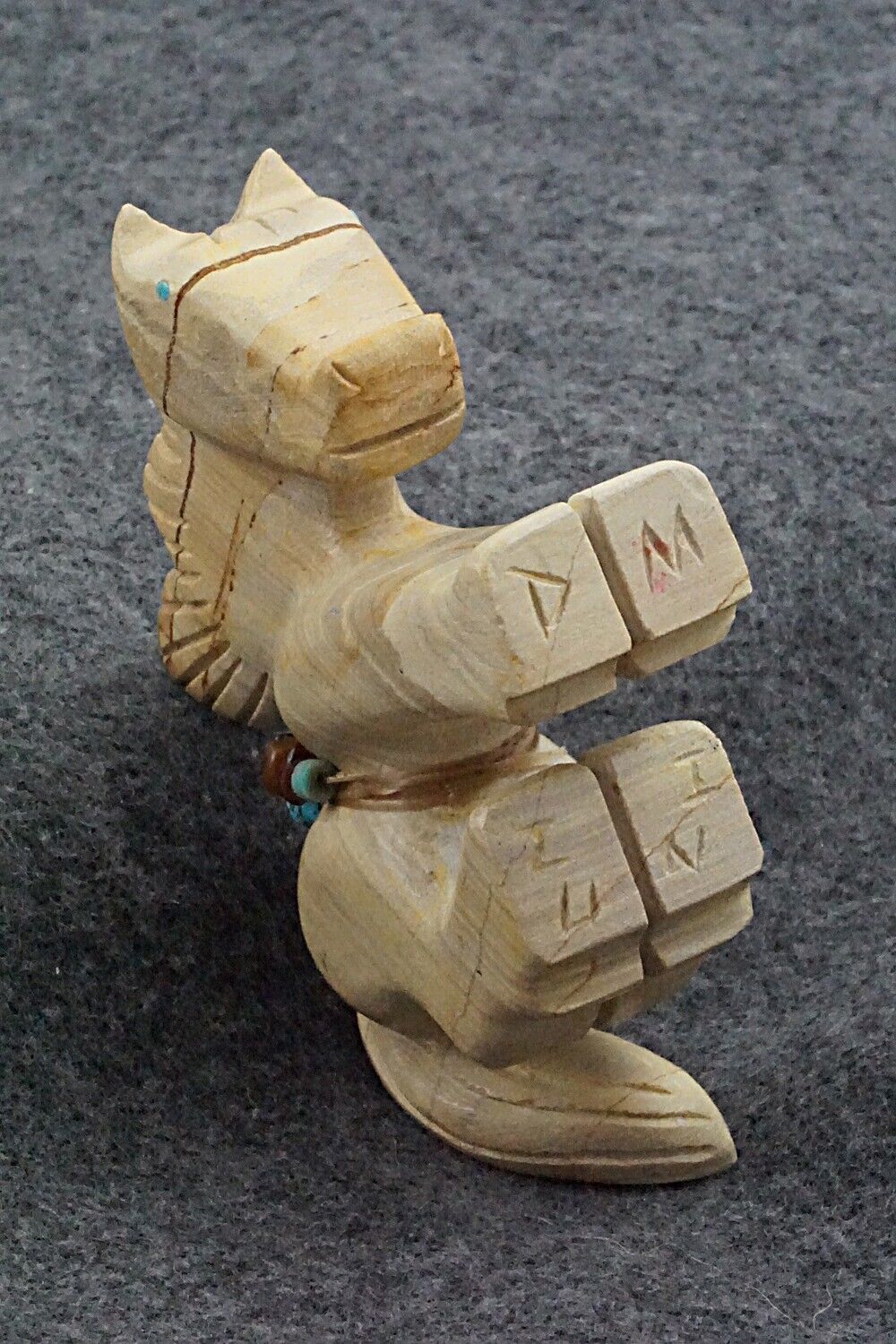 Horse Zuni Fetish Carving - Douglas Martza