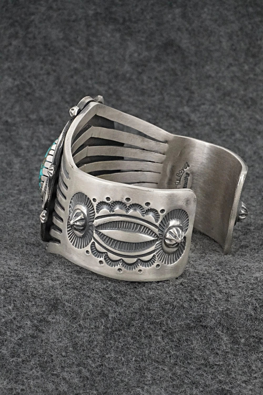 Turquoise & Sterling Silver Bracelet - Randy Boyd