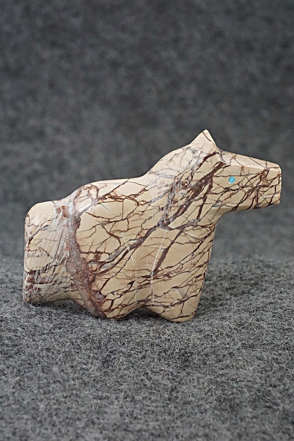 Horse Zuni Fetish Carving - Daphne Quam