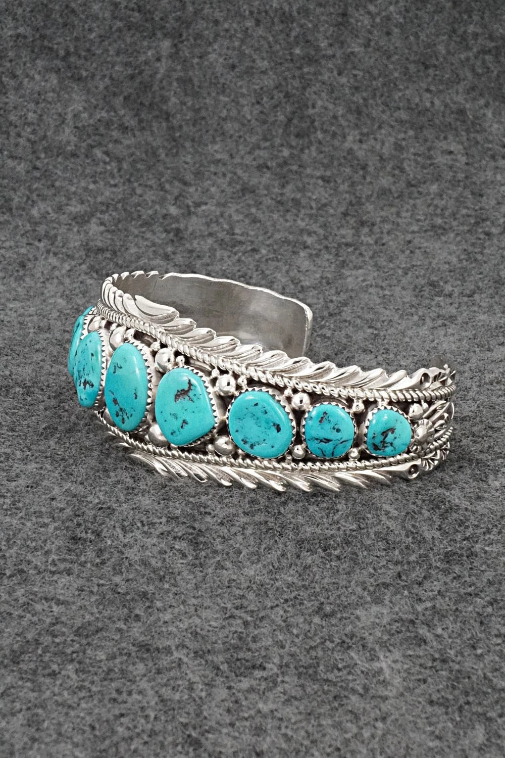 Turquoise & Sterling Silver Bracelet - Anthony Brown