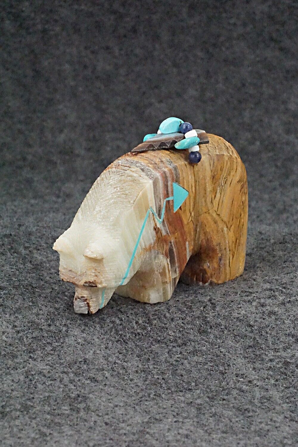 Bear Zuni Fetish Carving - Douglas Martza