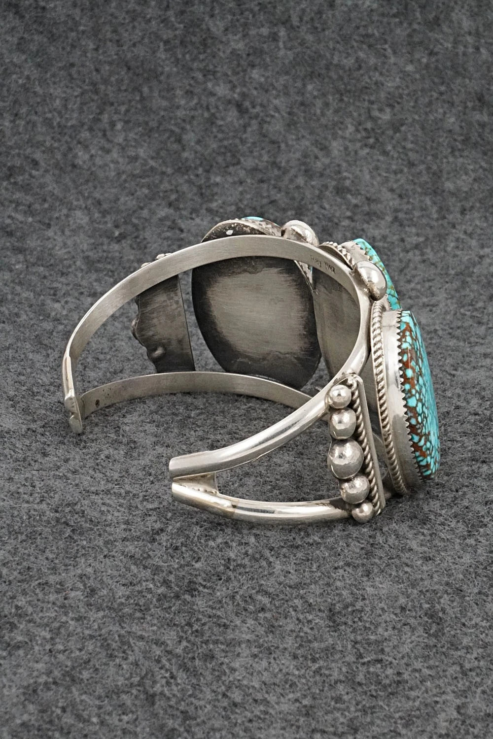 Turquoise & Sterling Silver Bracelet - Ray Nez