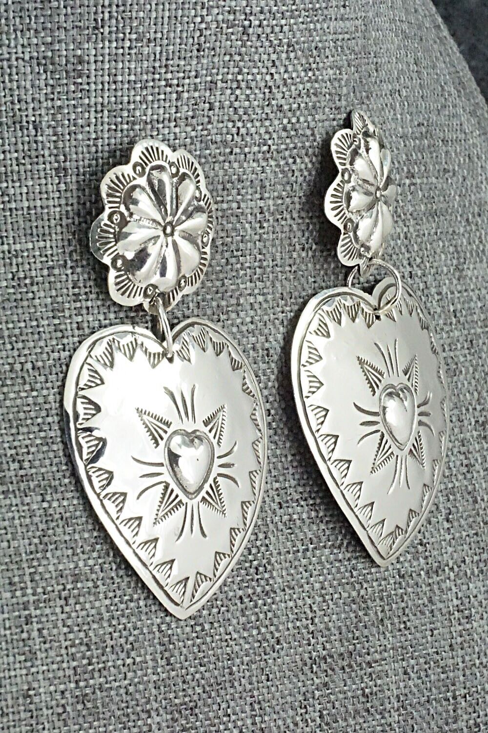 Sterling Silver Earrings - Genevieve Blackgoat