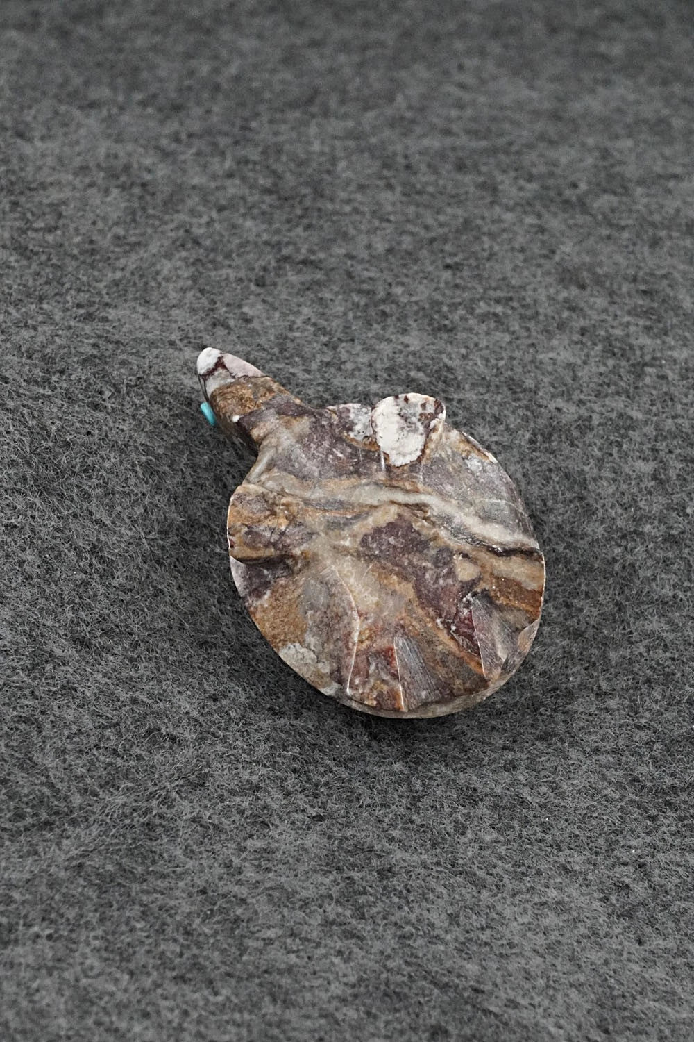 Turtle Zuni Fetish Carving - Ronnie Lunasee