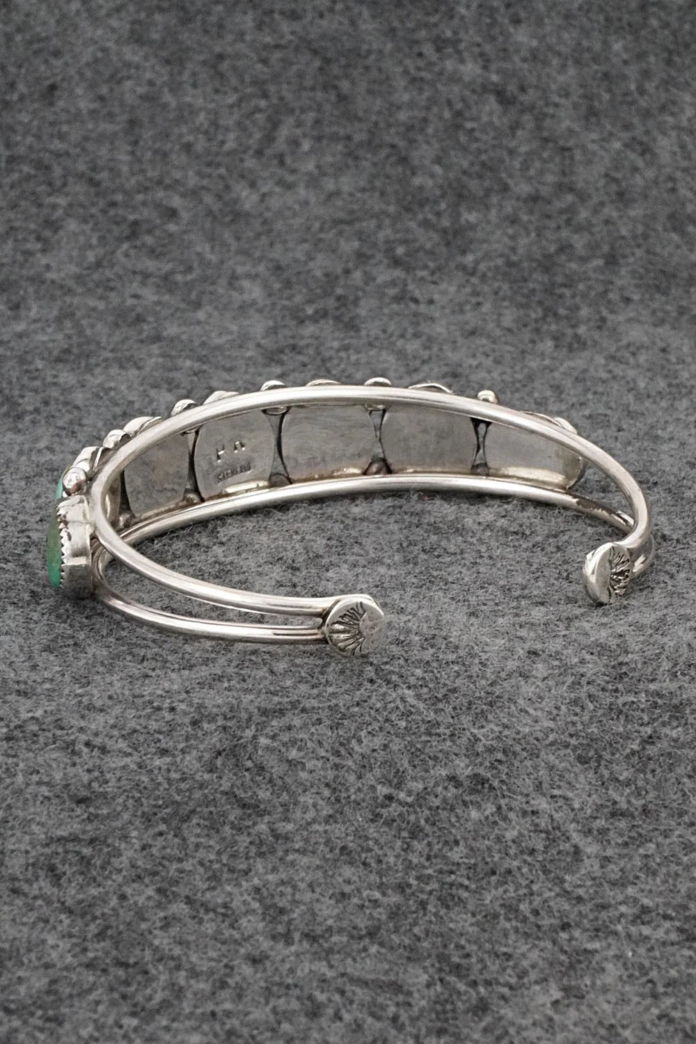 Turquoise & Sterling Silver Bracelet - Priscilla Reeder