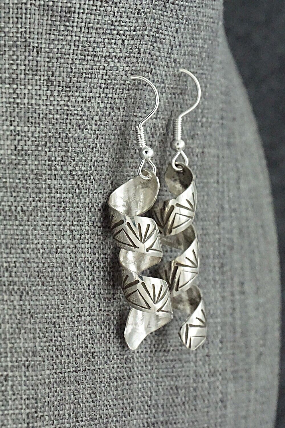 Sterling Silver Earrings - Irene Tahe