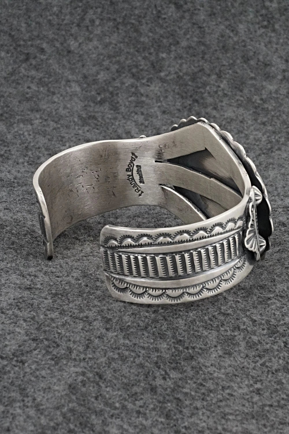 Turquoise & Sterling Silver Bracelet - Randy Boyd