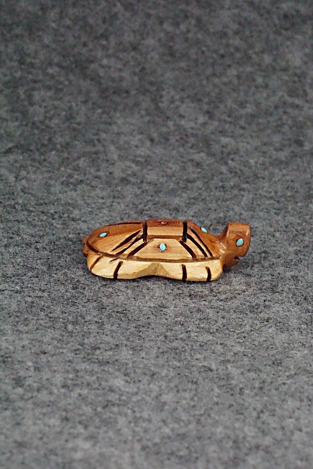Turtle Zuni Fetish Carving - Carl Etsate