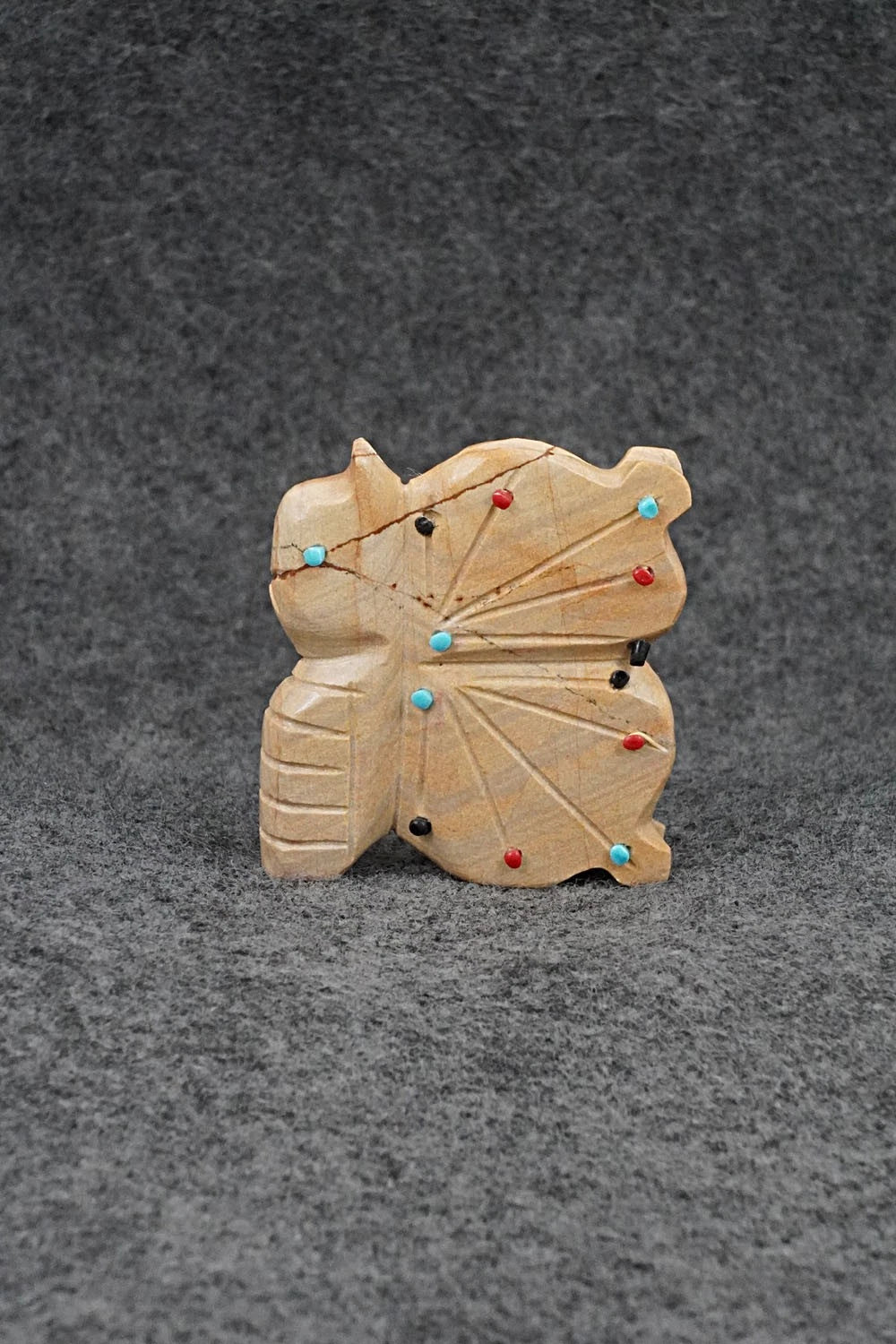 Butterfly Zuni Fetish Carving - Danette Laate