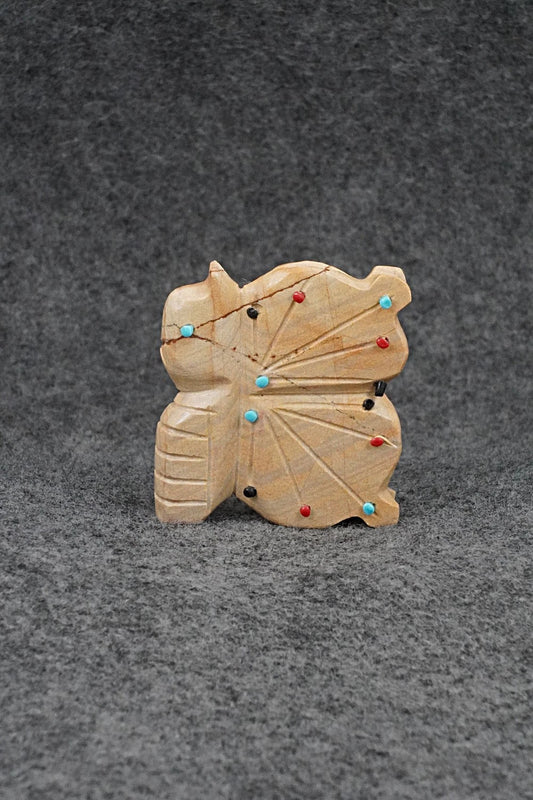Butterfly Zuni Fetish Carving - Danette Laate