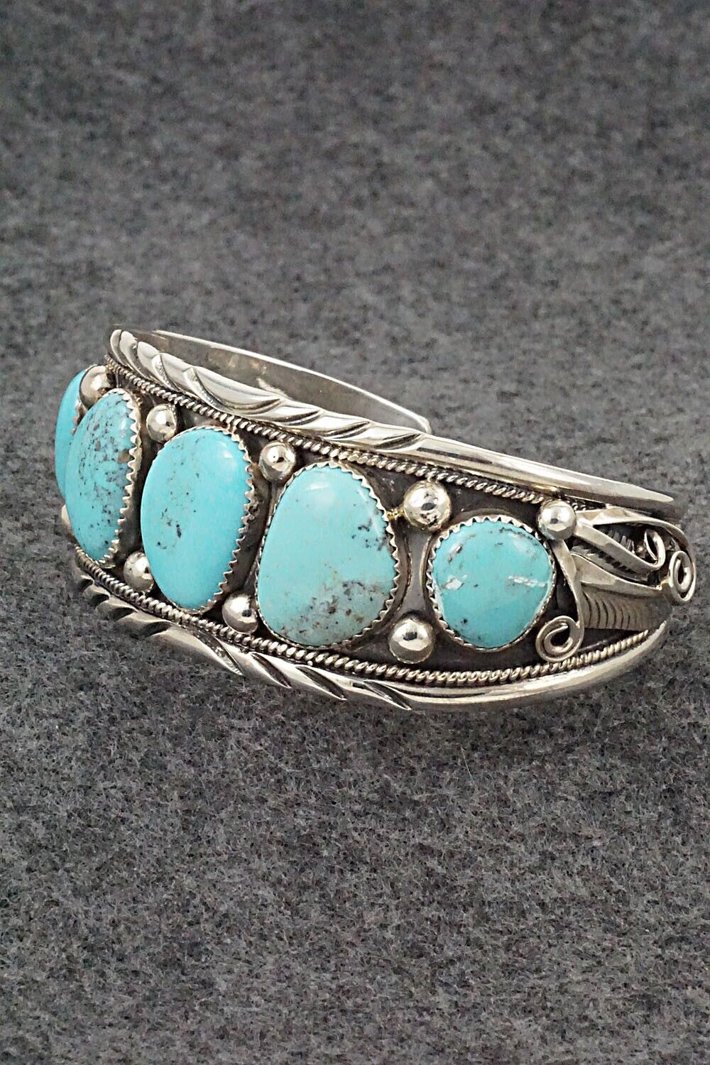 Turquoise & Sterling Silver Bracelet - Davey Morgan