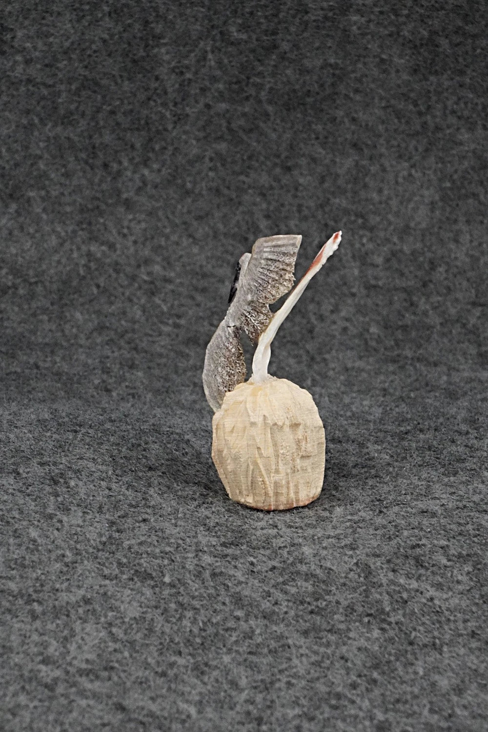 Sandhill Crane Zuni Fetish Carving - Ruben Najera