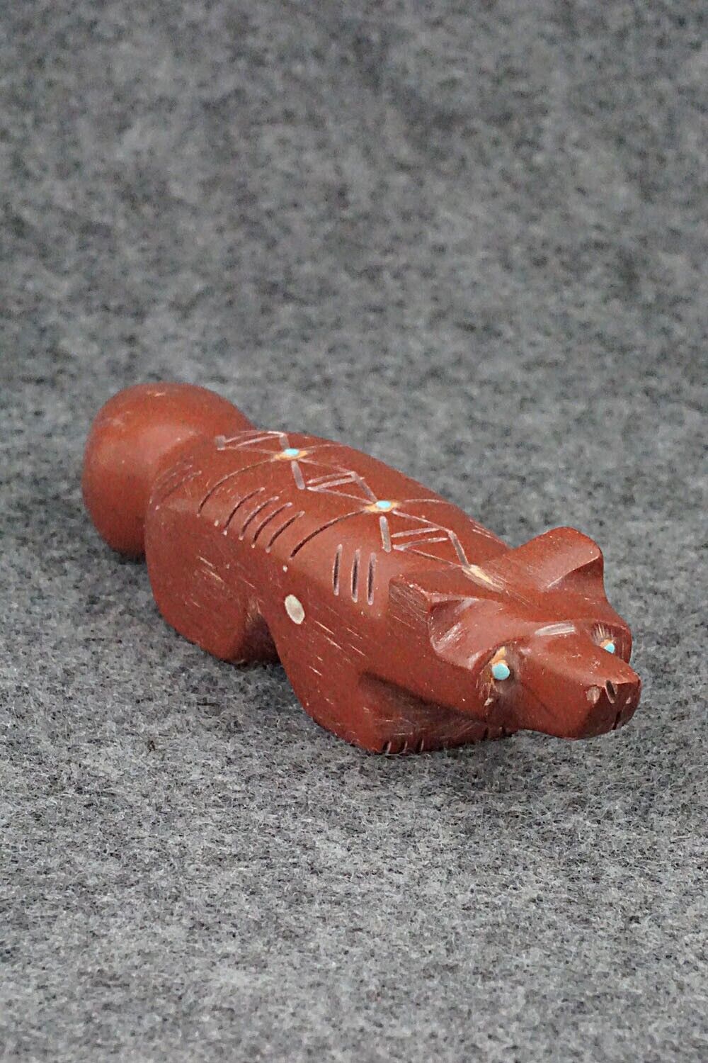Wolf Zuni Fetish Carving - Brandon Phillips