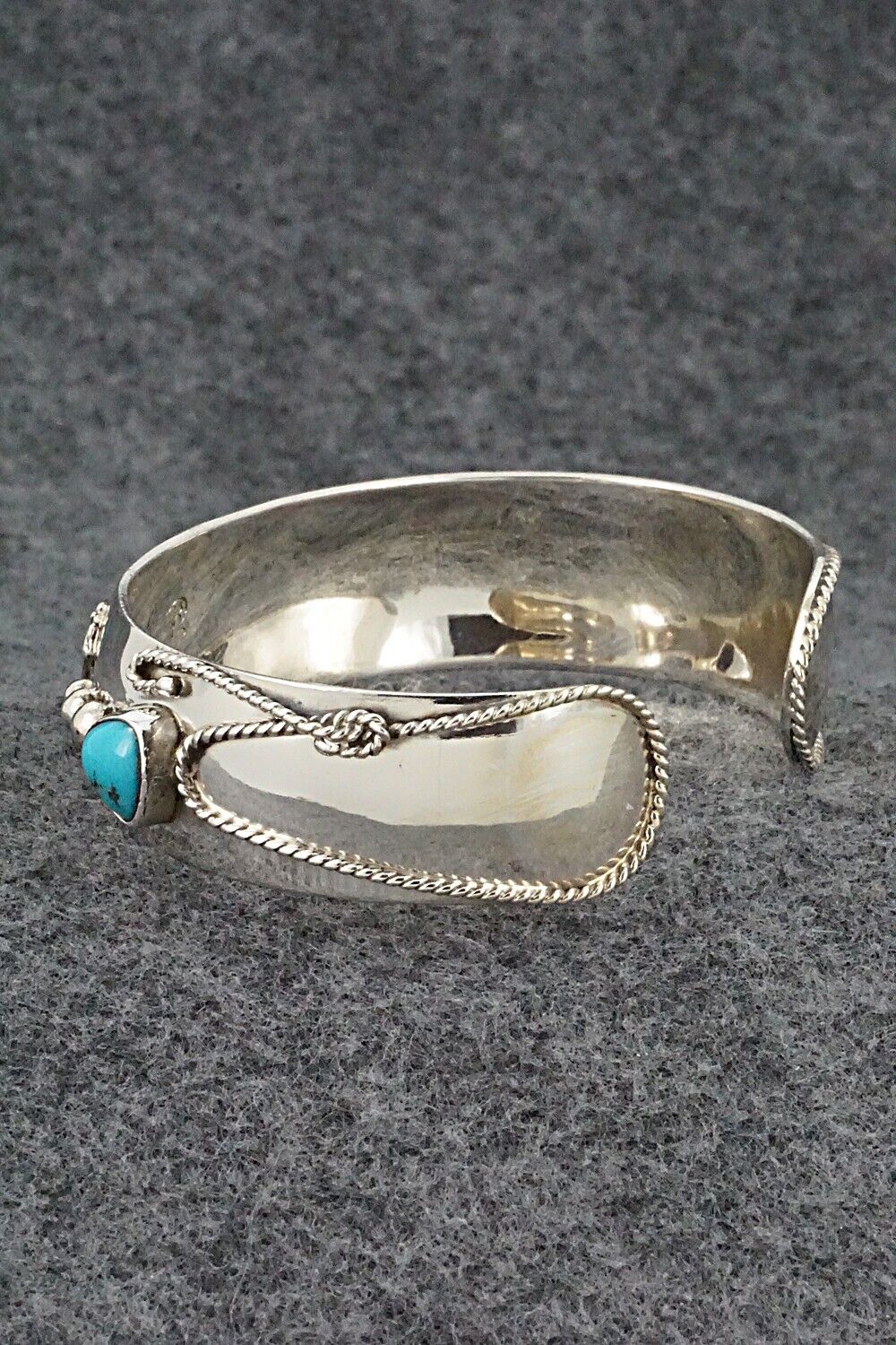 Turquoise & Sterling Silver Bracelet - Bobby Platero