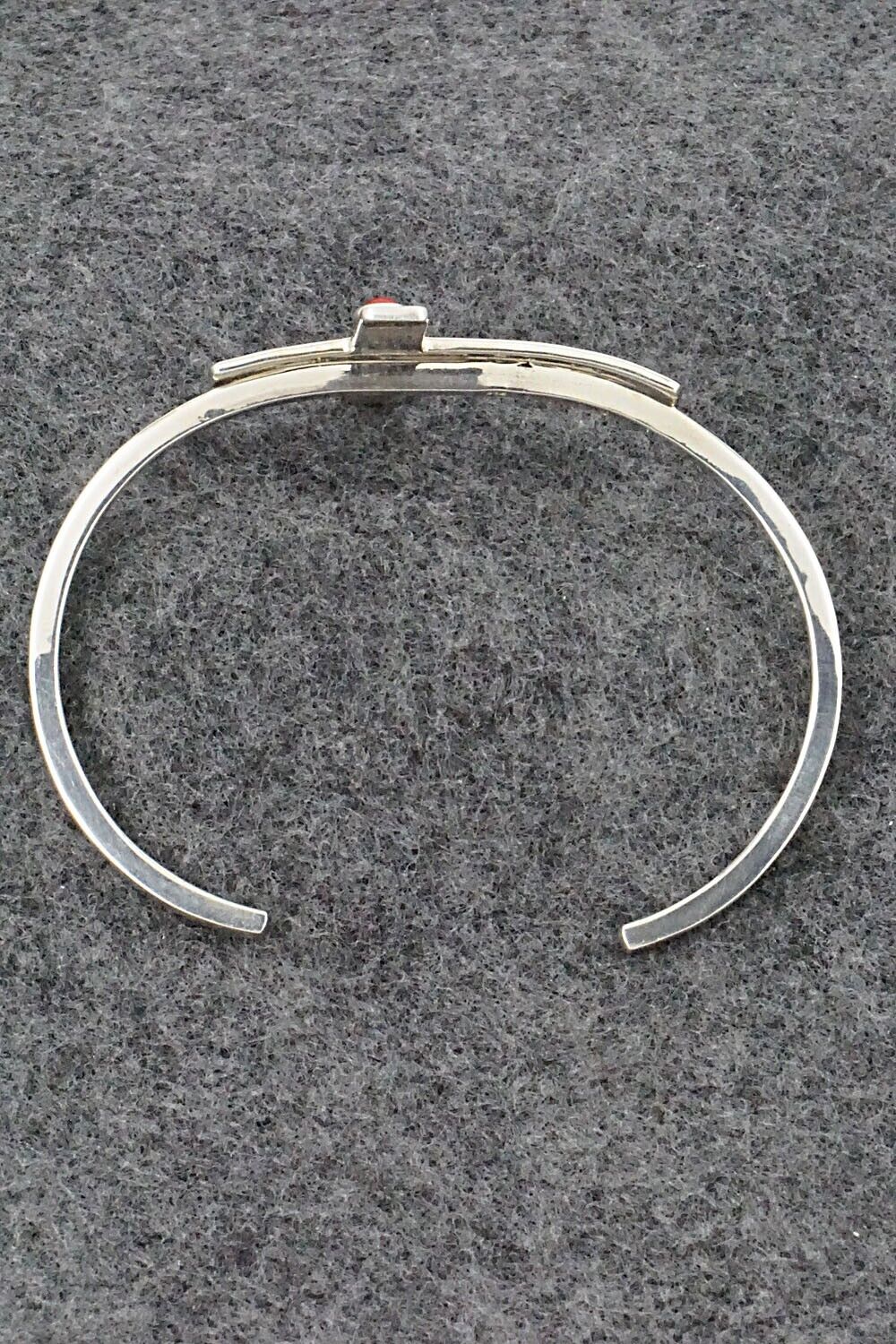 Coral & Sterling Silver Bracelet - Thomas Valencia