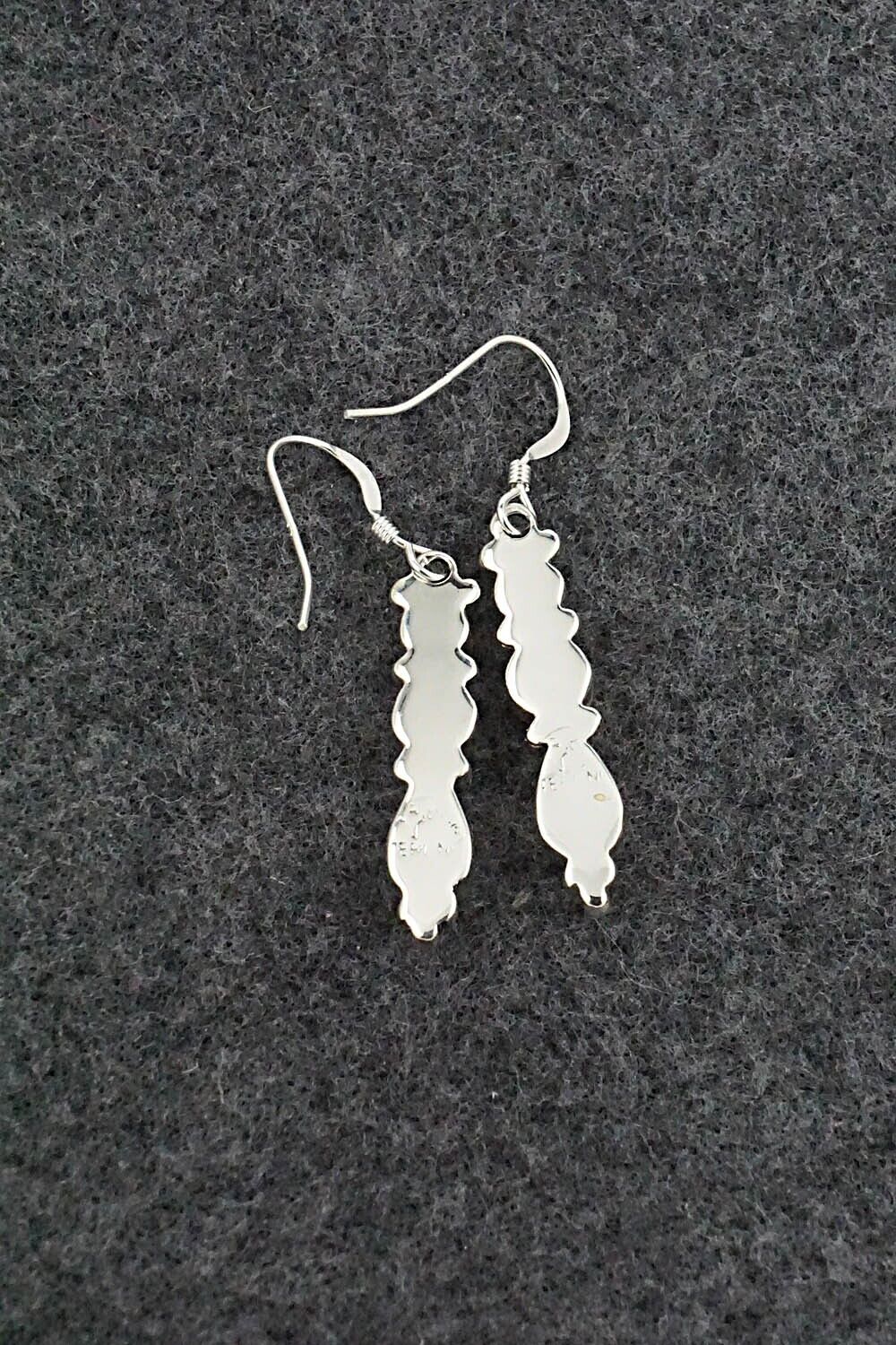 Opalite & Sterling Silver Earrings - Gary Shorty