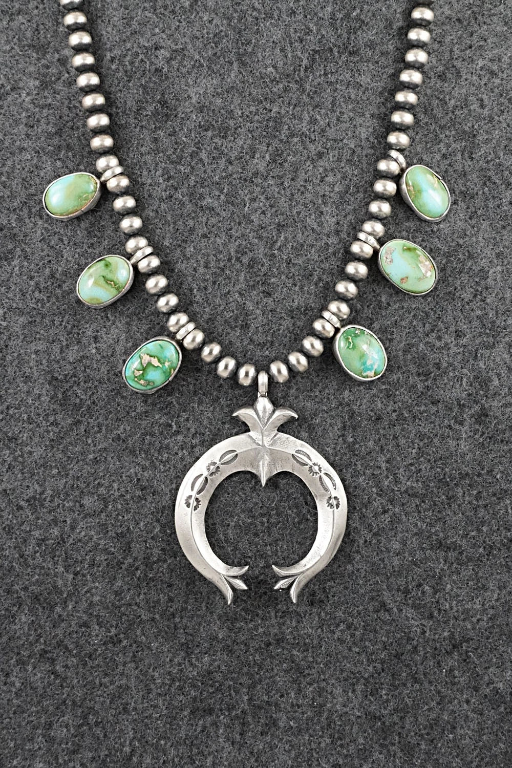 Turquoise & Sterling Silver Necklace - Latricia Largo