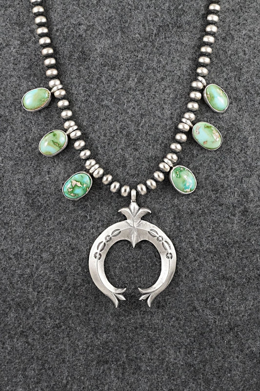 Turquoise & Sterling Silver Necklace - Latricia Largo