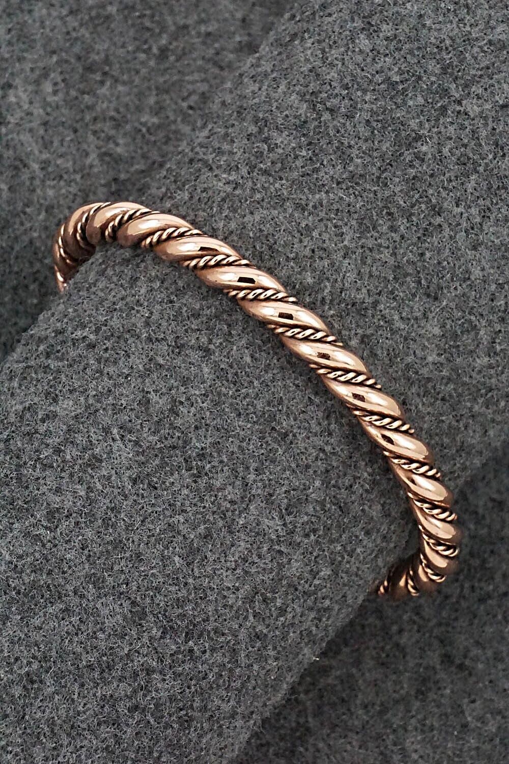 Copper Bracelet - Elaine Tahe