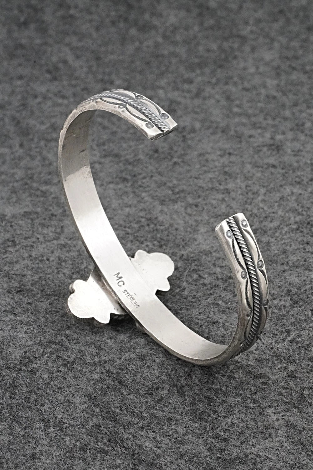 Turquoise & Sterling Silver Bracelet - Michael Calladitto