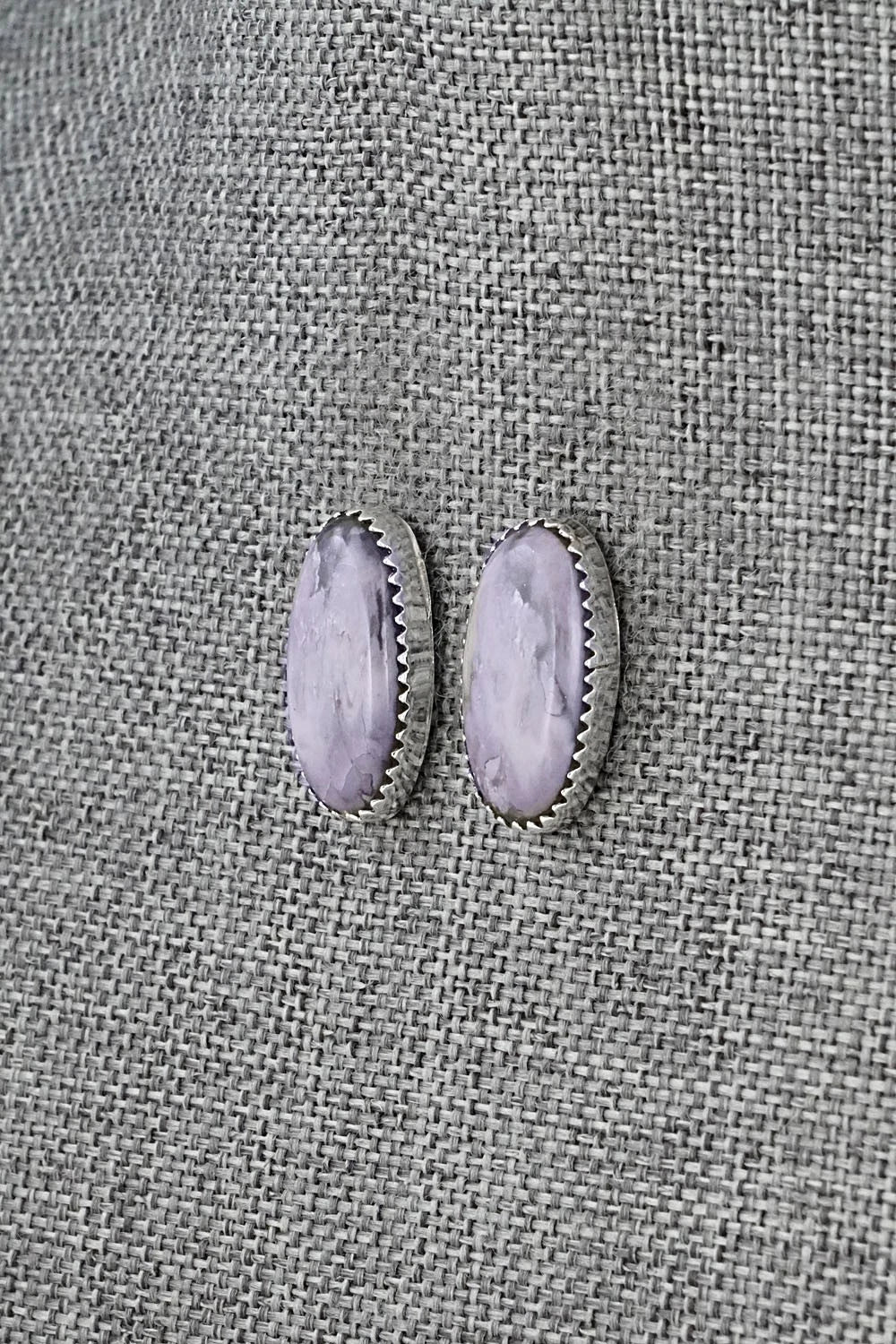 Morado & Sterling Silver Earrings - Murray Hannaweeka