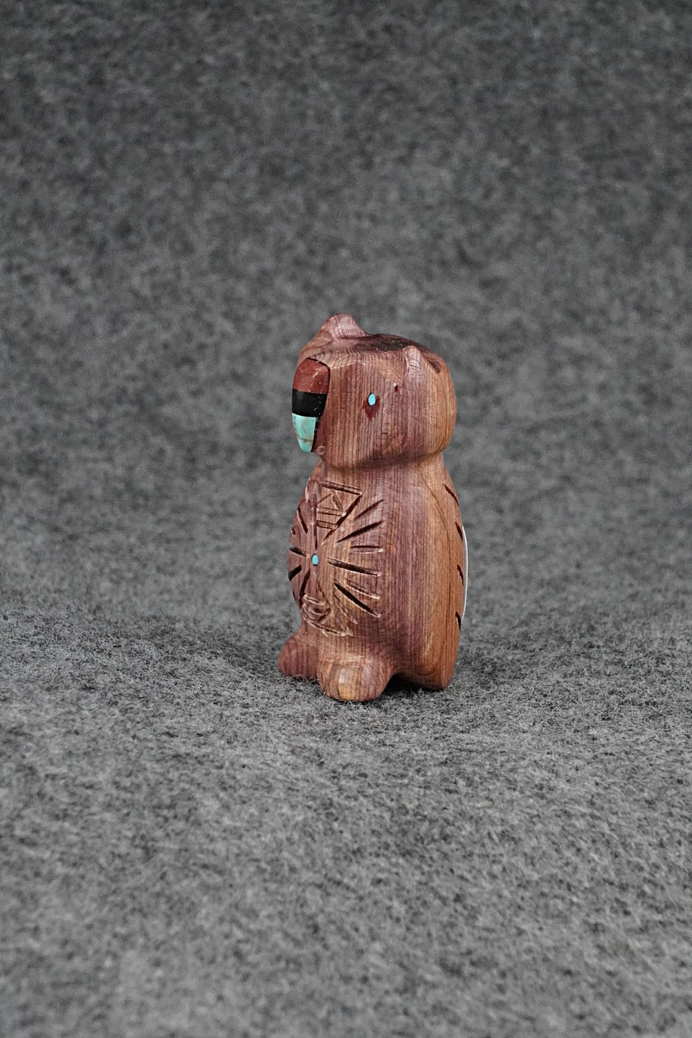 Owl Zuni Fetish Carving - Brandon Phillips