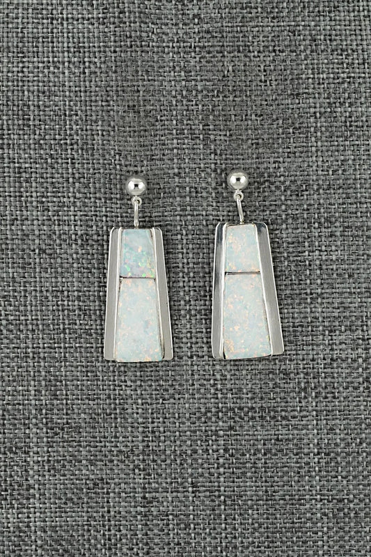 Opalite & Sterling Silver Earrings - Brenda Pete