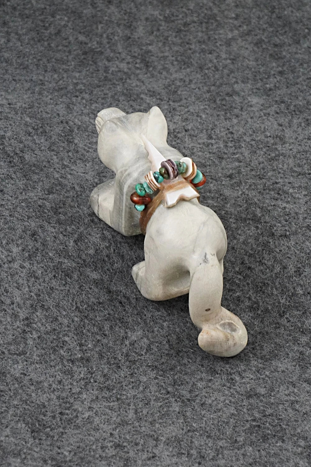 Mountain Lion Zuni Fetish Carving - Douglas Martza