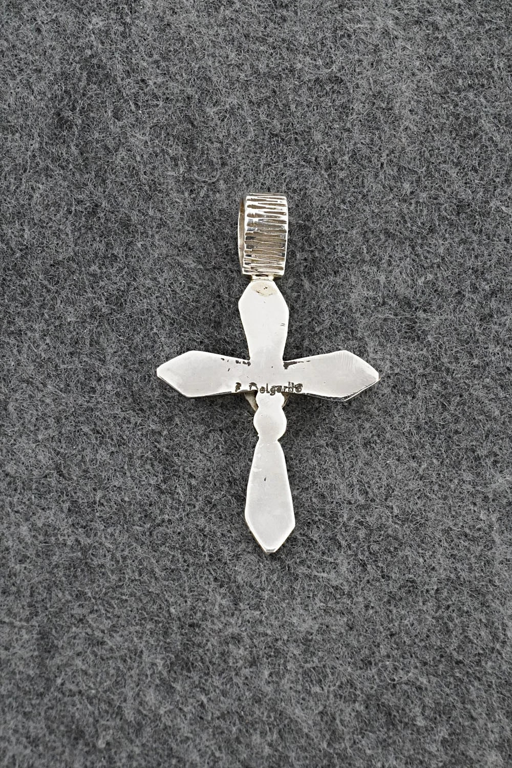 Turquoise & Sterling Silver Pendant - Emerson Delgarito