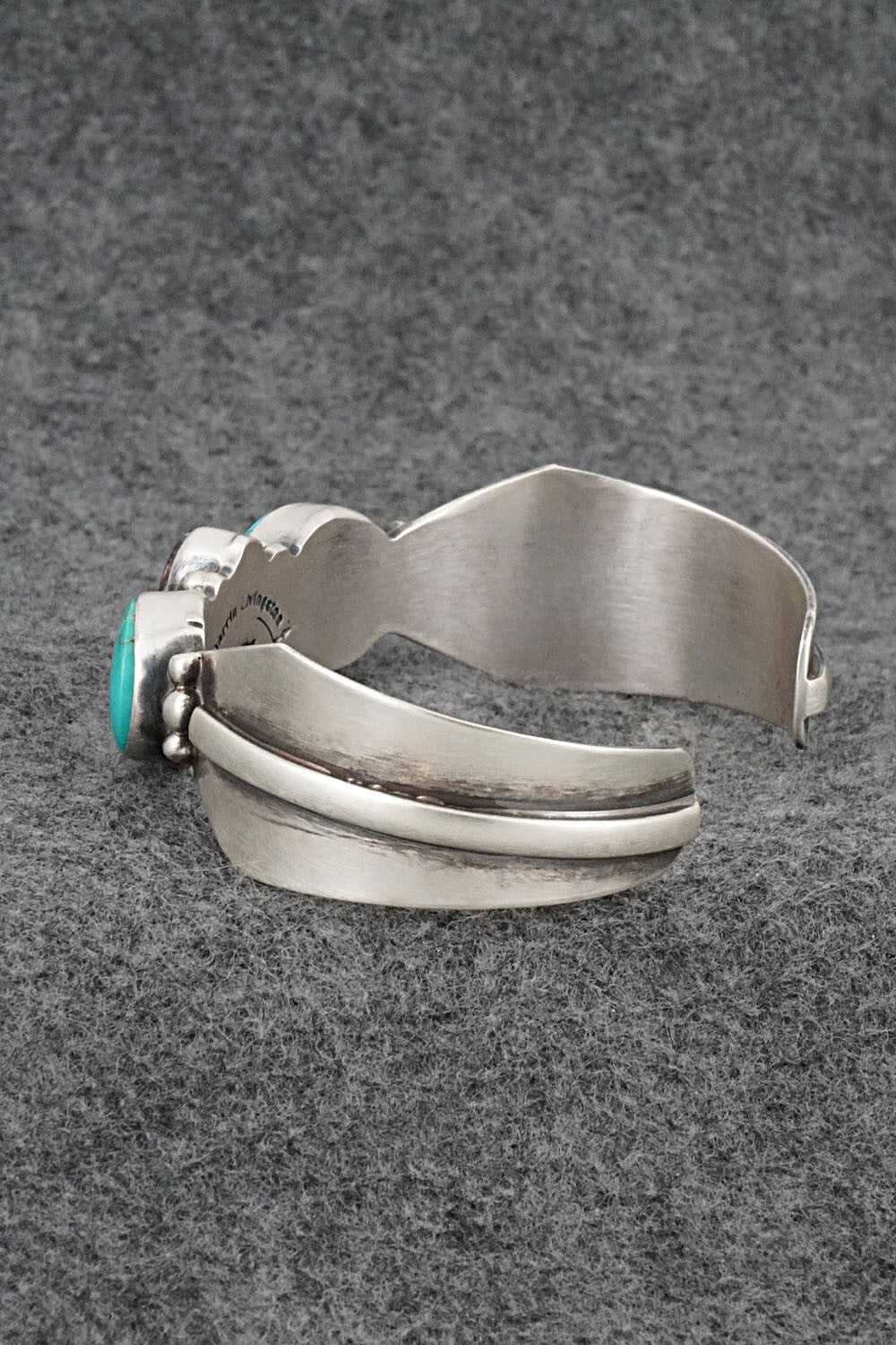 Turquoise & Sterling Silver Bracelet - Darrin Livingston