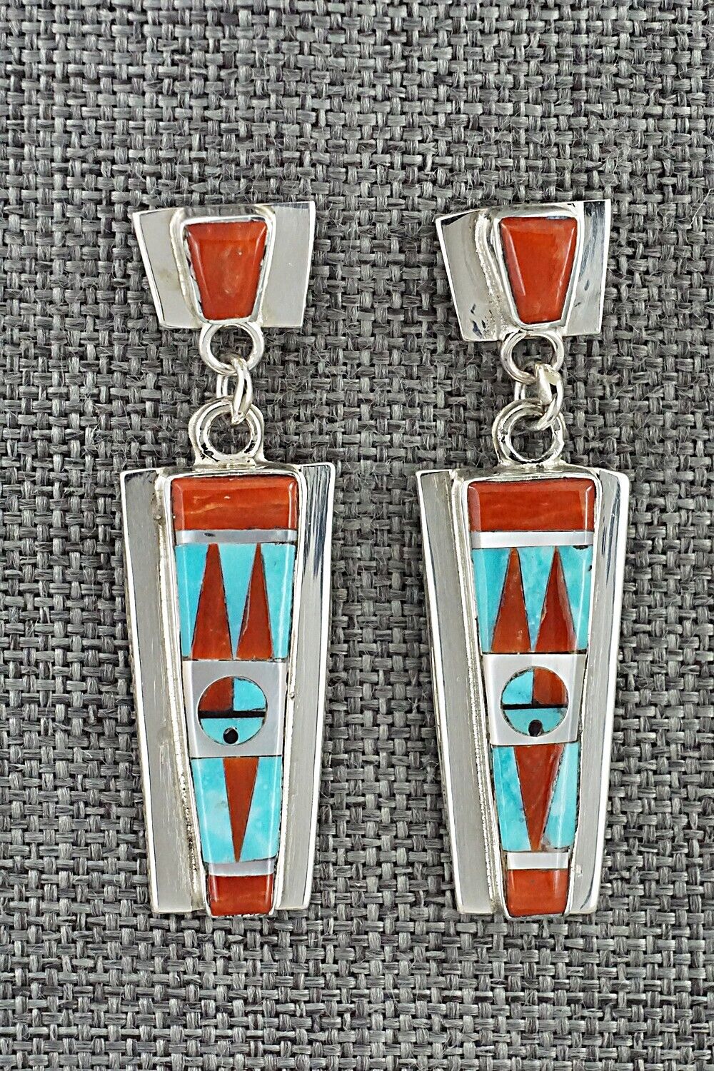 Multi-Stone & Sterling Silver Earrings - Patty Edaakie