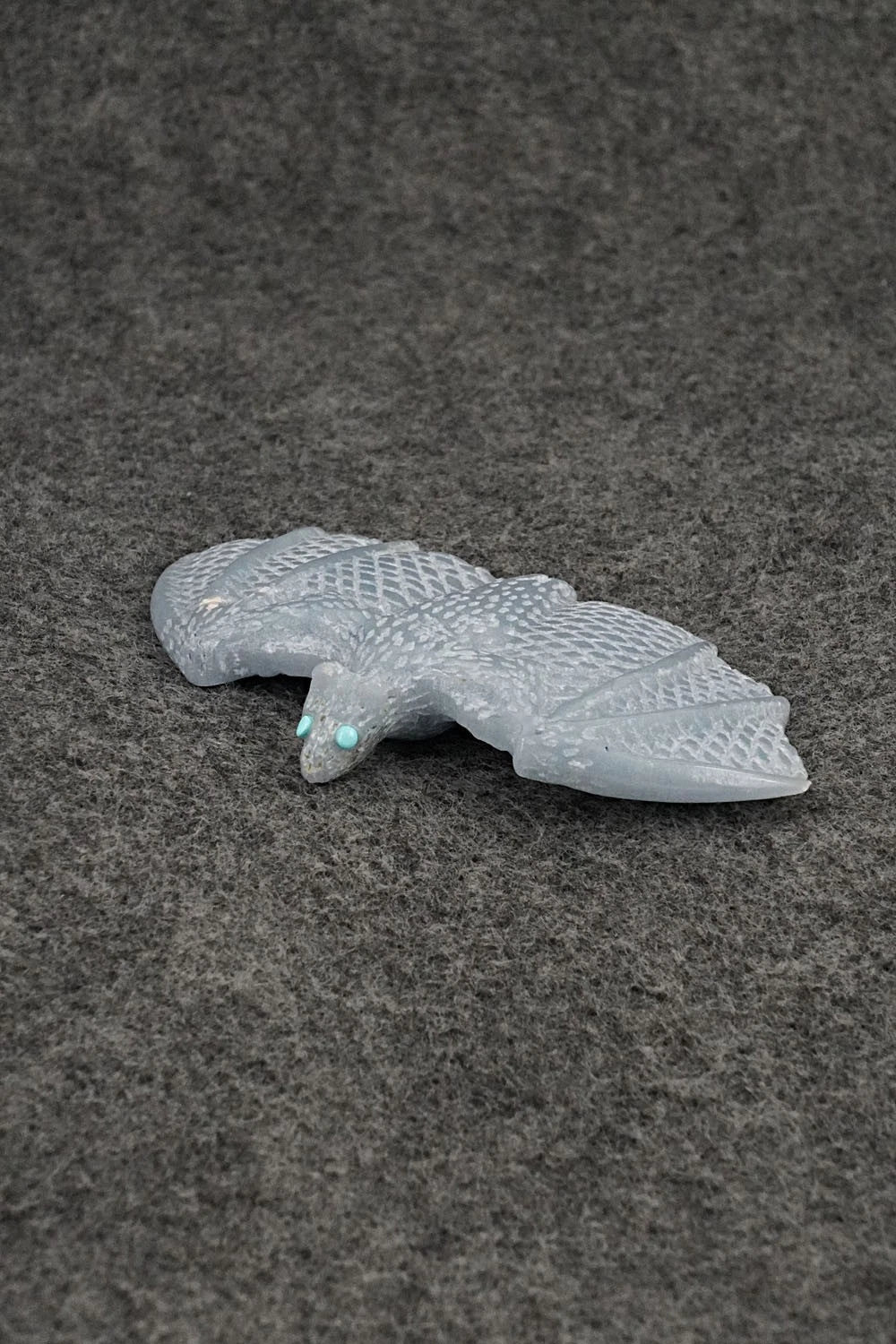 Bat Zuni Fetish Carving - Erick Lonjose