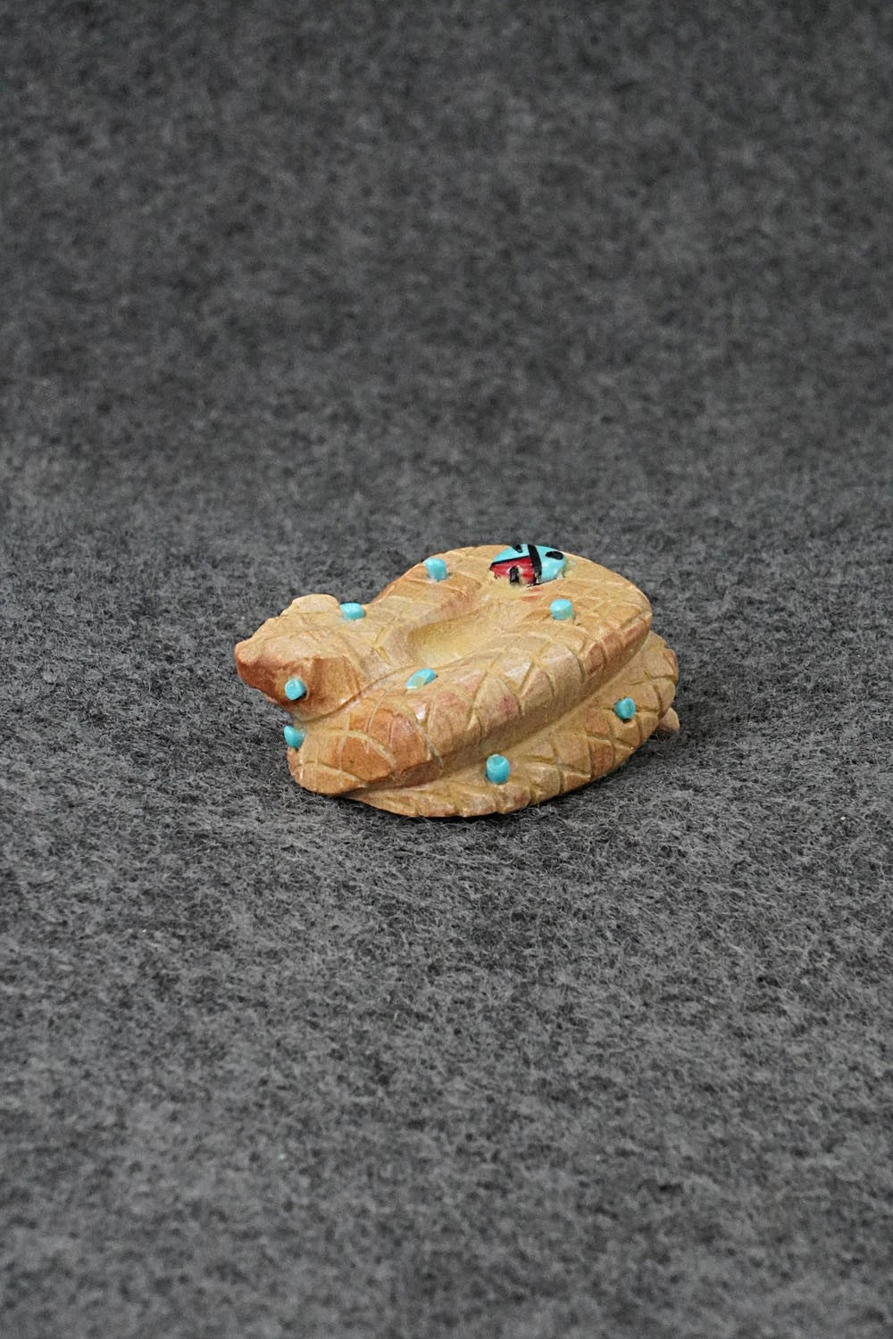 Rattlesnake Zuni Fetish Carving - Danette Laate