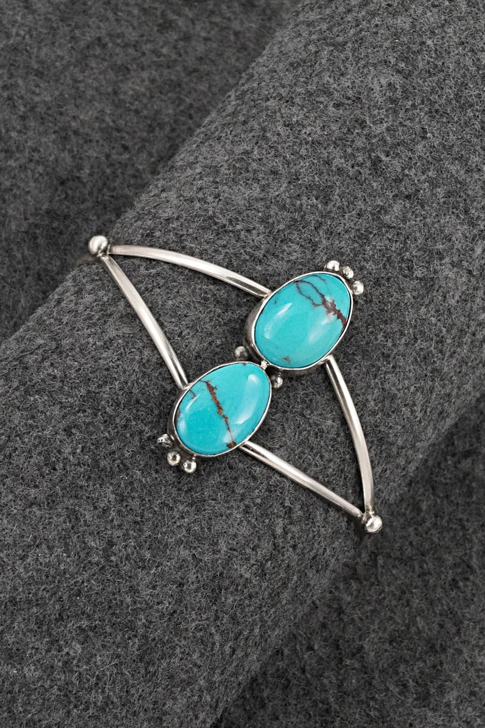 Turquoise & Sterling Silver Bracelet - Rena Begay