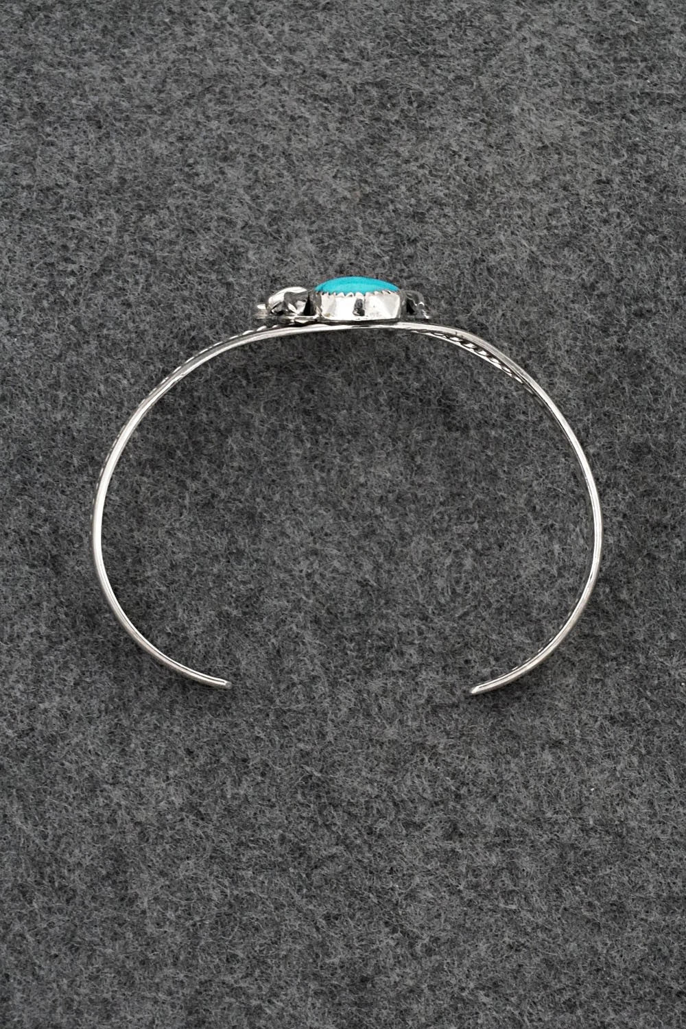 Turquoise & Sterling Silver Bracelet - Harry B. Yazzie