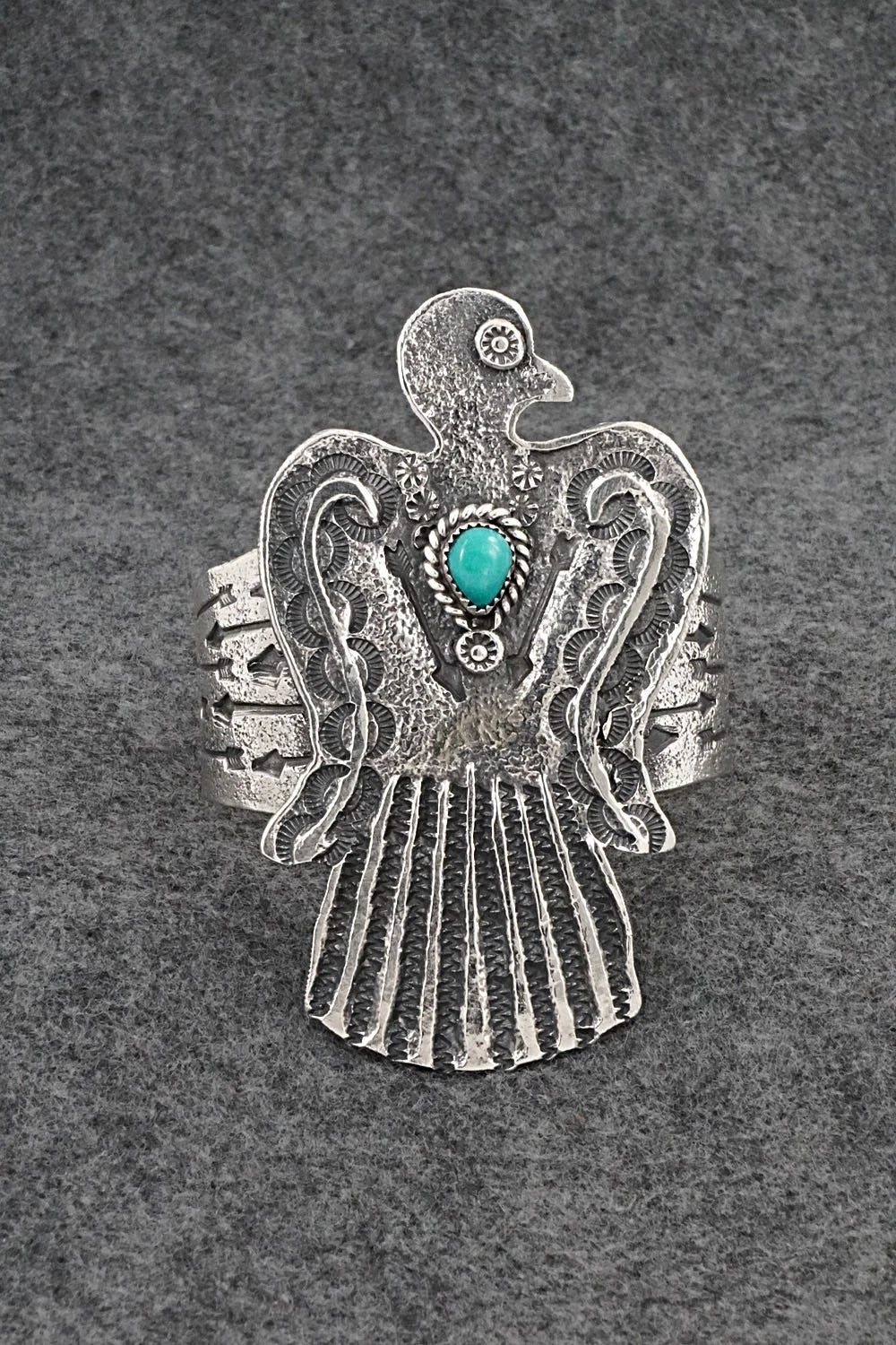 Turquoise & Sterling Silver Bracelet - Delbert Arviso