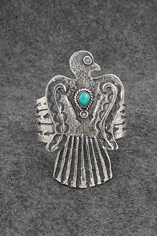 Turquoise & Sterling Silver Bracelet - Delbert Arviso
