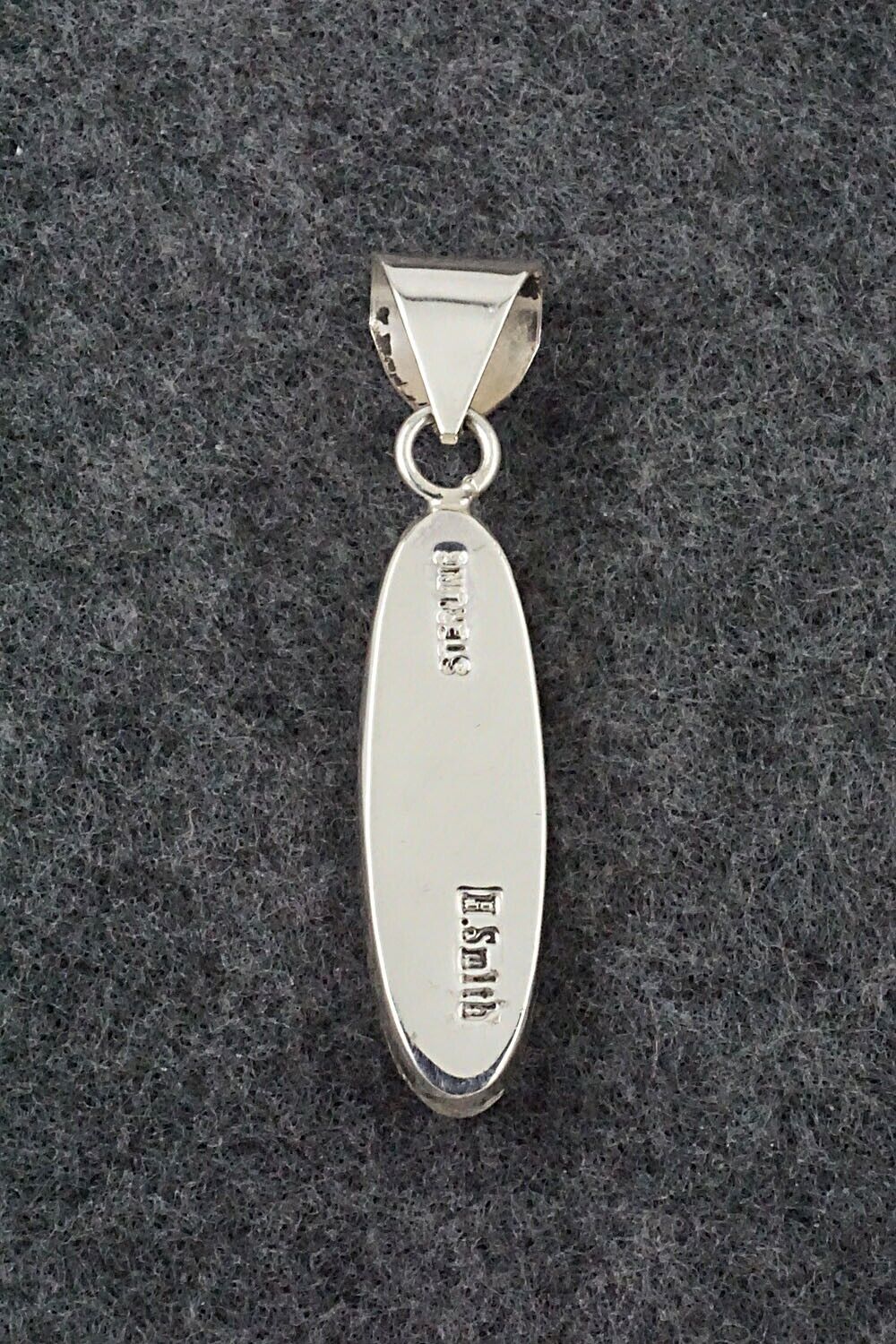 Spiny Oyster & Sterling Silver Pendant - Harold Smith