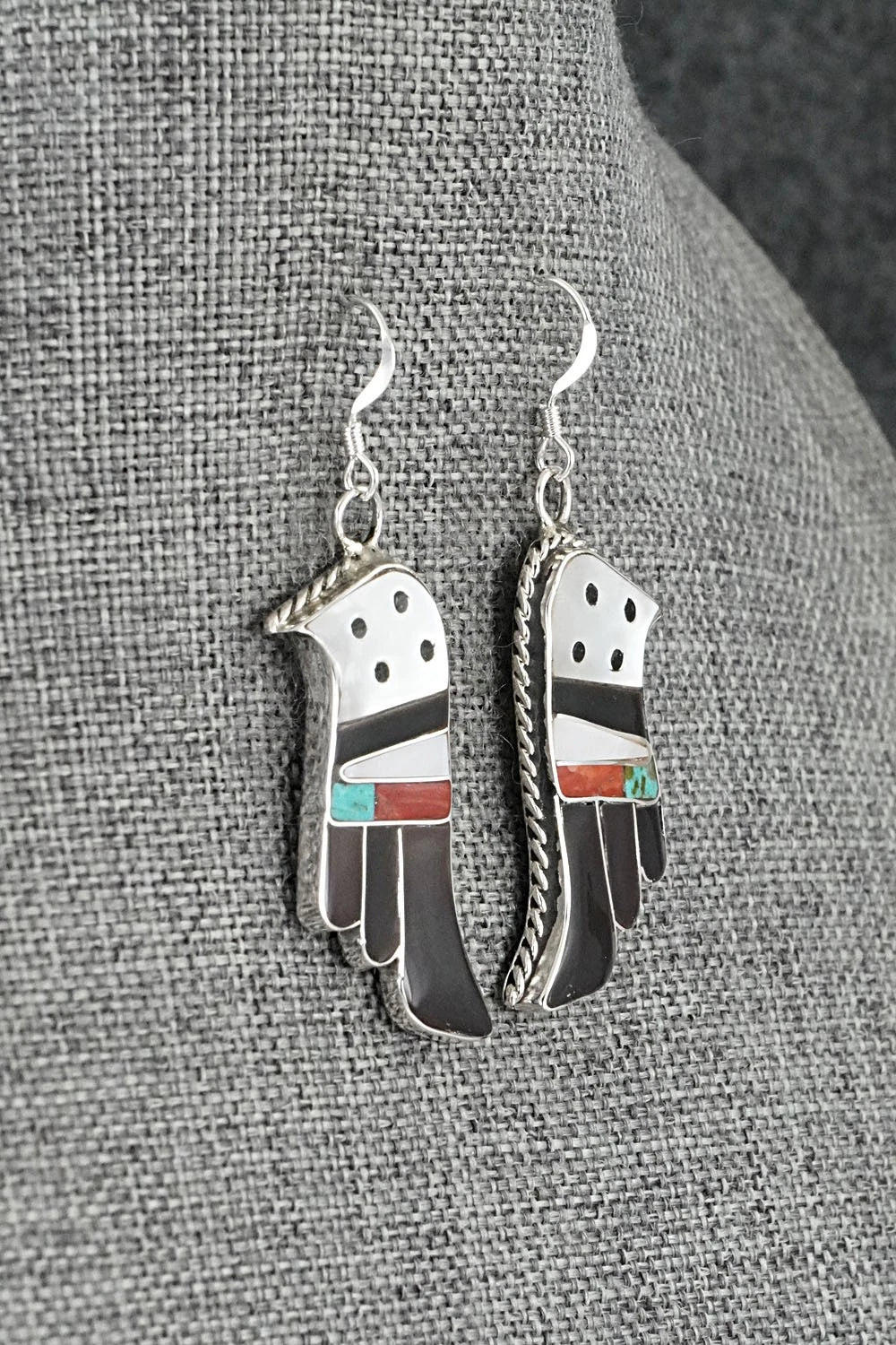 Multi-Stone & Sterling Silver Inlay Necklace Set - Corraine Shack