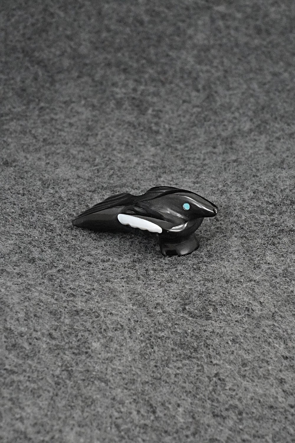 Crow Zuni Fetish Carving - Calvert Bowannie