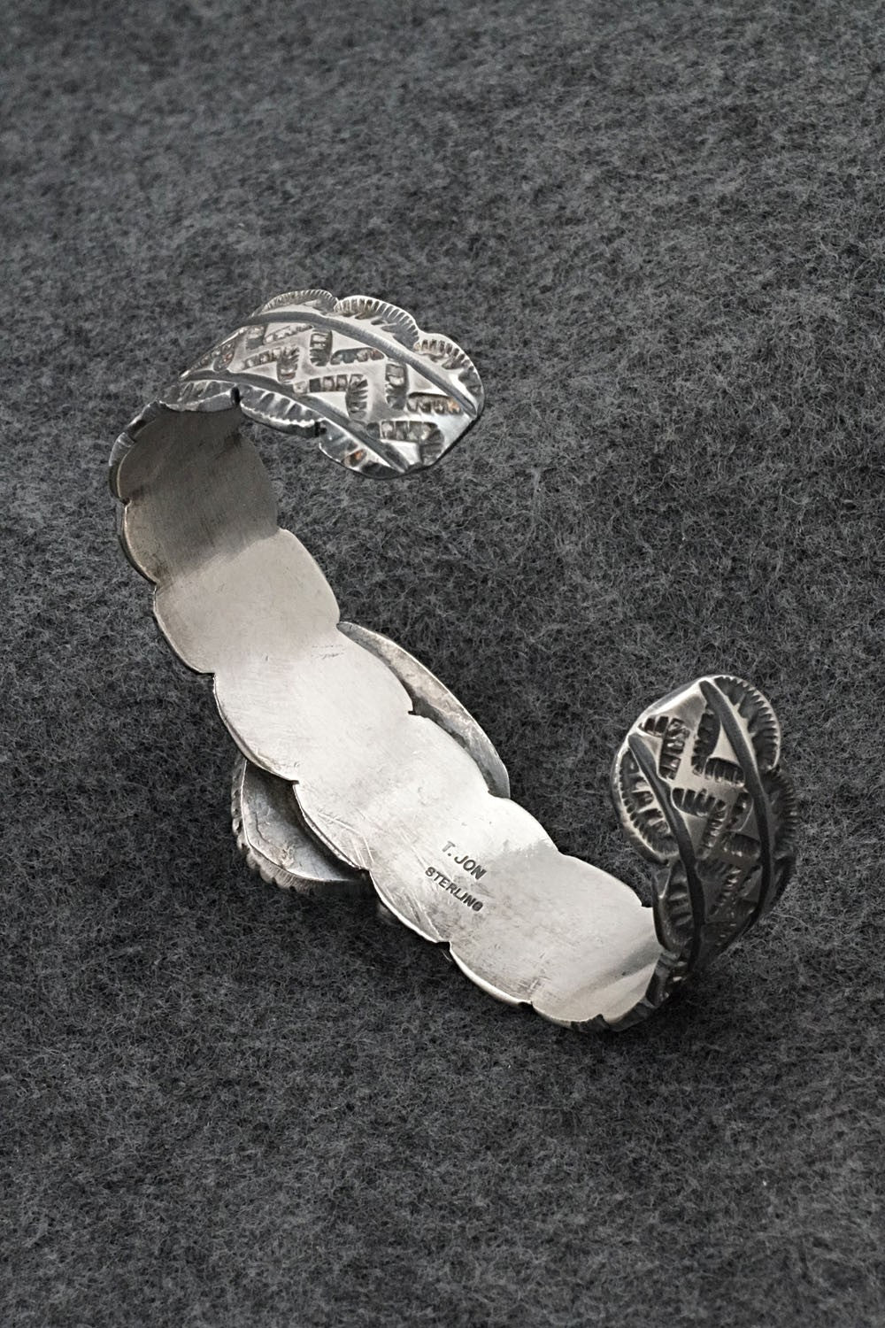 Turquoise & Sterling Silver Bracelet - Tillie Jon