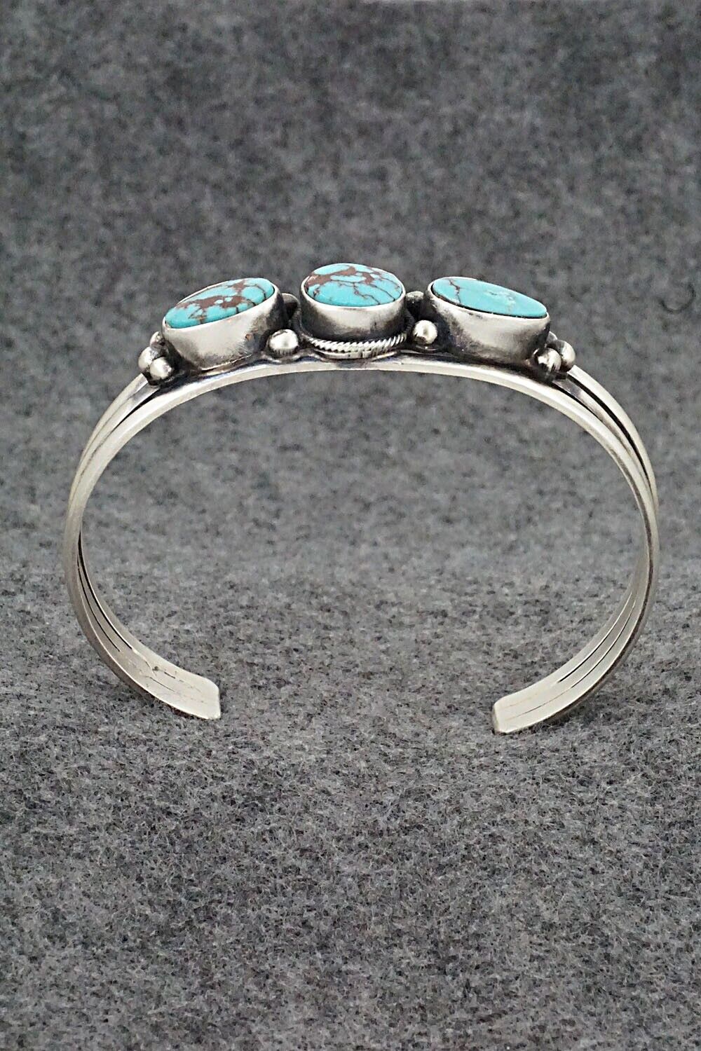 Turquoise & Sterling Silver Bracelet - Darrin Livingston