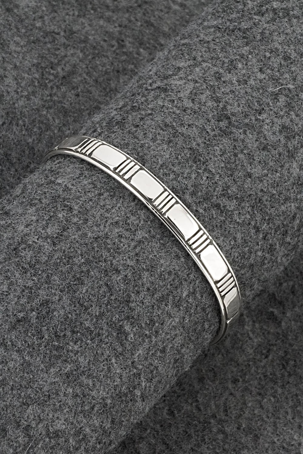 Sterling Silver Bracelet - Jonathan Nez