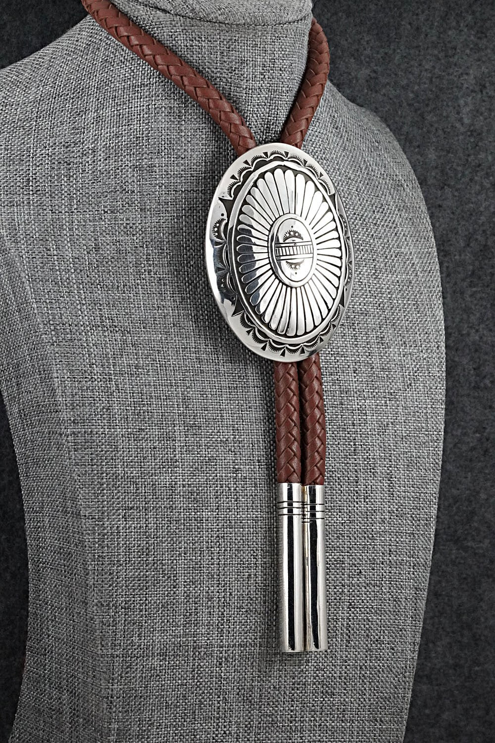 Sterling Silver Bolo Tie - Charlie John