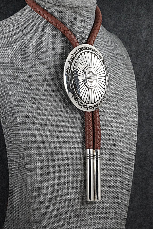 Sterling Silver Bolo Tie - Charlie John