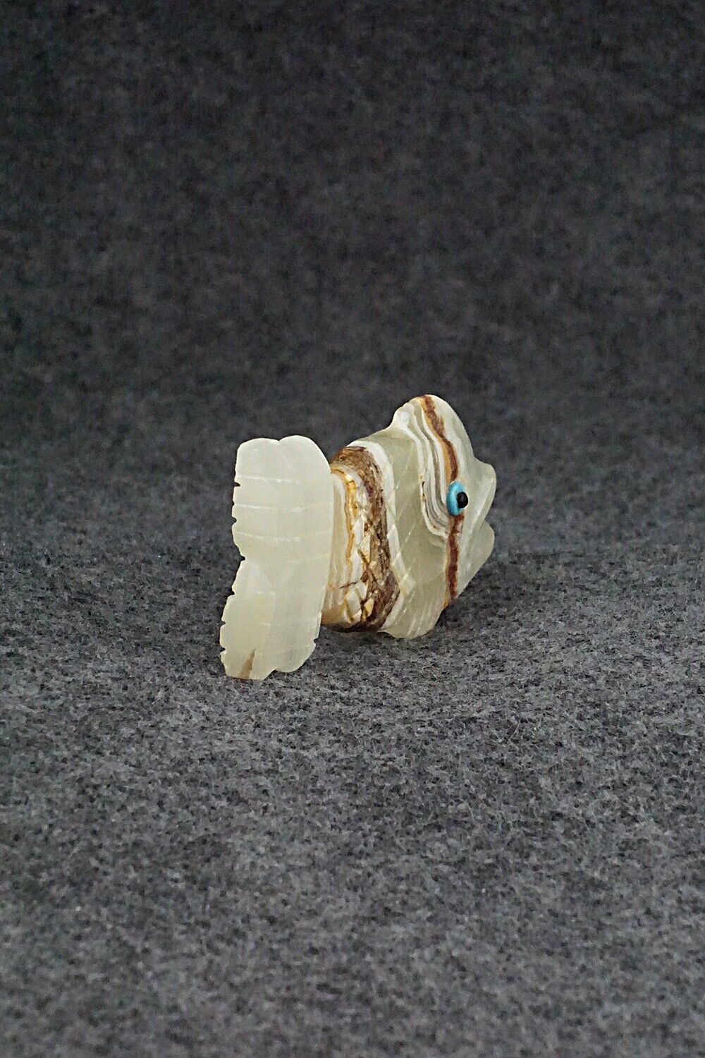 Fish Zuni Fetish Carving - Danette Laate